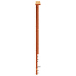 ZNTS Headboard Wax Brown 160 cm Solid Wood Pine 844376