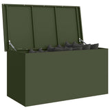 Garden Storage Cushion Box Steel 100 x 50.5 x 50 cm 220 874563