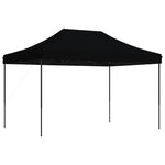 ZNTS Foldable Party Tent Pop-Up Black 410x279x315 cm 4005014