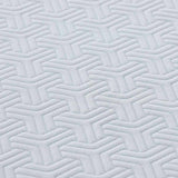 Mattress White and Grey 70 x 200 cm Pocket Spring 4106359
