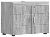 Bathroom Furniture Set TULUM 5 pcs Grey Sonoma 60 x 34 x 63 cm 3398060