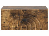 Wall-Mounted Bedside Cabinet 2 pcs Smoked Oak 33 x 34.5 x 20 cm 898096