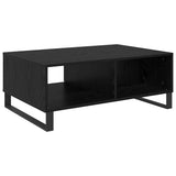 Coffee Table Black Oak 90 x 60 x 35 cm Engineered Wood 882591
