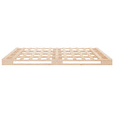 Pallet Bed without Mattress Super King Size Solid Wood 821407