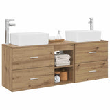 Bathroom Cabinet Set 3 pcs Artisan Oak 53 x 34.5 x 63 cm 3405858