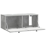 Wall-Mounted TV Cabinet Concrete Grey 78.5 x 31 x 30 cm 898208