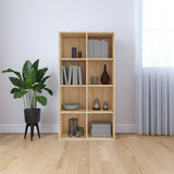 Book Cabinet/Sideboard Sonoma Oak 66x30x130 cm Engineered Wood 800156