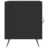 Bedside Cabinets 2 pcs Black 40x40x50 cm Engineered Wood 827503