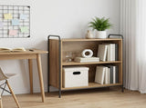 Book Cabinet 80 x 33 x 80 cm Engineered Wood Artisan Oak 8013901