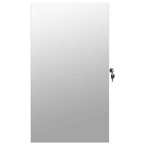 Mirror Jewellery Cabinet with LED Lights Wall Mounted White 353238