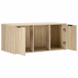 Cat Crate Furniture Sonoma Oak 100 x 49 x 45 cm Engineered Wood 8014761