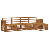 Outdoor Sofa Set 5 pcs Natural 3374654