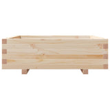 Garden Planter 80x80x26.5 cm Solid Wood Pine 847308