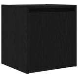 Wall-Mounted Bedside Cabinets 2 pcs Black 38x34x40 cm 861232