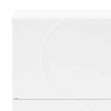 Sideboard White 33.5 x 34.5 x 75 cm Engineered Wood 8011513