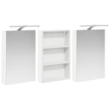 Bathroom Cabinet Set 3 pcs 120 x 10.5 x 60.5 cm Engineered wood 3403736