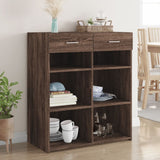 Sideboard Brown Oak 80x42.5x93 cm Engineered Wood 3281482