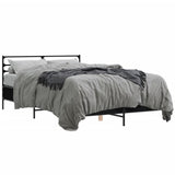 Bed Frame without Mattress Black 135x190 cm Double 3280072