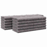Moving Blankets 25 pcs Grey 150 x 200 cm Fabric 42010382