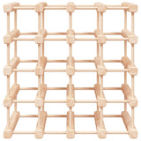 Wine Rack for 20 Bottles 46.5x23x46.5 cm Solid Wood Pine 353751