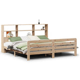 Bed Frame without Mattress 180x200 cm Super King Solid Wood Pine 3309932