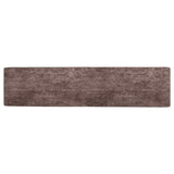 Rug Runner MARSA Grey 50 x 450 cm Polyester and PVC 42023189