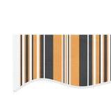 Replacement Fabric for Awning Multicolour Stripe 4x3.5 m 367737