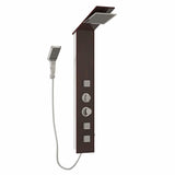 Shower Panel System Glass Brown 151417