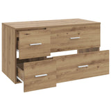 Bathroom Furniture Set 2 pcs Artisan Oak Engineered Wood 3404023