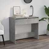 Console Table Concrete Grey 89x41x76.5 cm Steel 809570