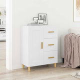 Sideboard White 69.5x34x90 cm Engineered Wood 812222