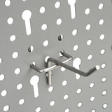 Wall-mounted Peg Boards 4 pcs 40x58 cm Steel 145352