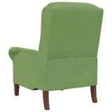 Armchair Light green 76 x 94 x 102 cm Velvet 42009860