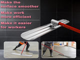 488 Concrete Bull Float with Trowel, Aluminium Alloy Concrete Finishing Tool, Adjustable 10931668