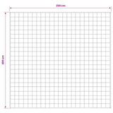 Weighted Blanket White 200 x 230 cm 9 kg 100% Cotton 205T 3442966