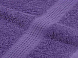 Towels "FROGN" 4 pcs Purple 100x200 cm 360 gsm 136891