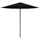 Garden Parasol with Base 230 x 230 cm Polyester Rectangular 42036182