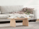 Coffee Table Brown 80 x 40 x 35 cm Solid Pine Wood 873532