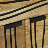 Bedside Cabinet Brown 50 x 33 x 60 cm Solid Acacia wood 4017947