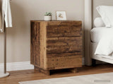 Bedside Cabinet Old Wood 33.5 x 34.5 x 60 cm Engineered Wood 8011437
