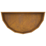 Planter Rusty 90 x 45 x 35 cm Weathering Steel 883695