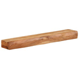 Wall Shelves 2 pcs 80x17x8 cm Solid Wood Acacia 373631