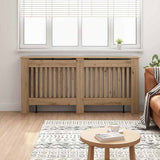 Radiator Cover Artisan Oak 172 x 19 x 81.5 cm Engineered Wood 884079