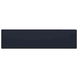 Bathroom Sink with Overflow Ceramic Dark Blue 146990