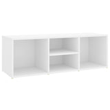 Shoe Storage Bench White 105x35x35 cm Engineered Wood 804463