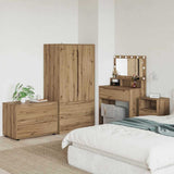 Storage Cabinet Artisan Oak 80 x 48 x 57 cm Engineered Wood 888826