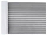 Boat Mat Striped Light Grey and White 240 x 90 cm EVA 42046770