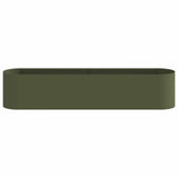Raised Garden Bed Olive Green 200 x 40x 40 cm 8011694