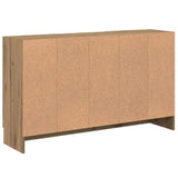 Sideboard Artisan Oak 120x30,5x70 cm Engineered Wood 856163