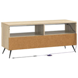 LED TV Cabinet Sonoma Oak Engineered Wood 897647